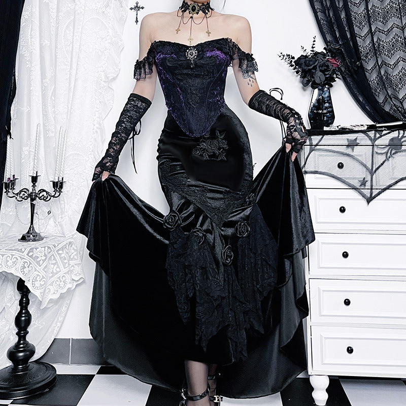 Abito Dark Goth Elegante