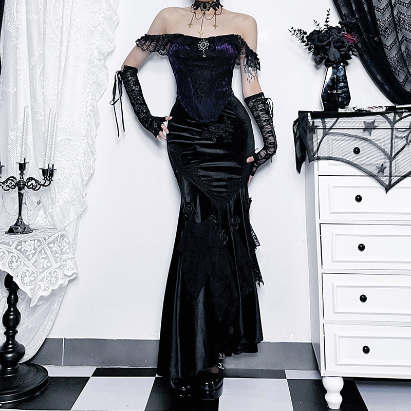 Abito Dark Goth Elegante